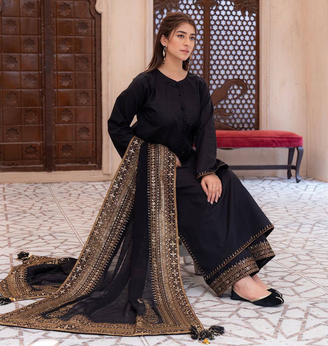 New Designer Eid Special 3-Piece Suit Set
