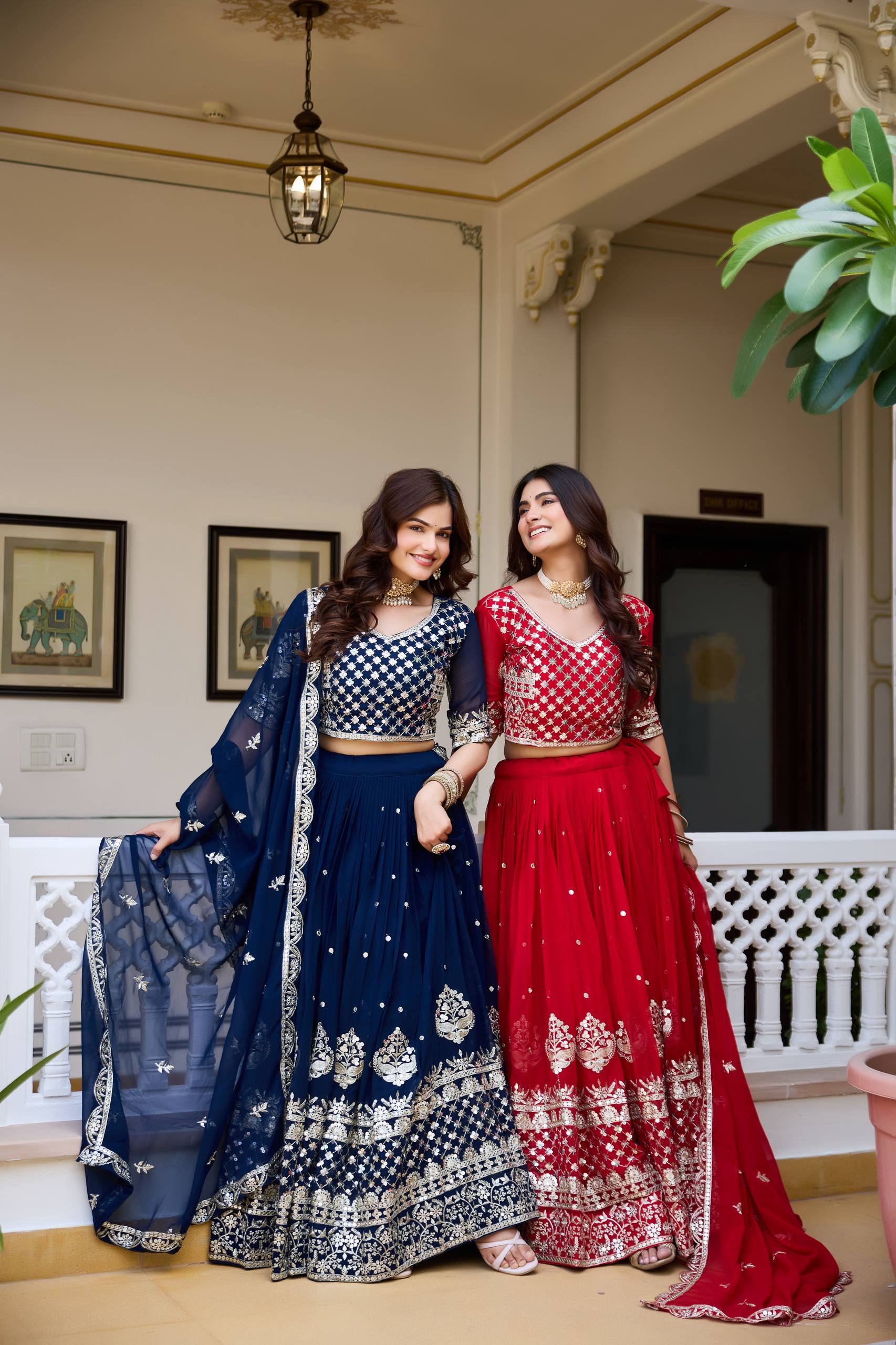 Designer Wedding Lehenga Choli for Women | Heavy Fox Georgette with 7mm Sequence Embroidery | Bridal, Reception & Festive Wear Collection (A)-179