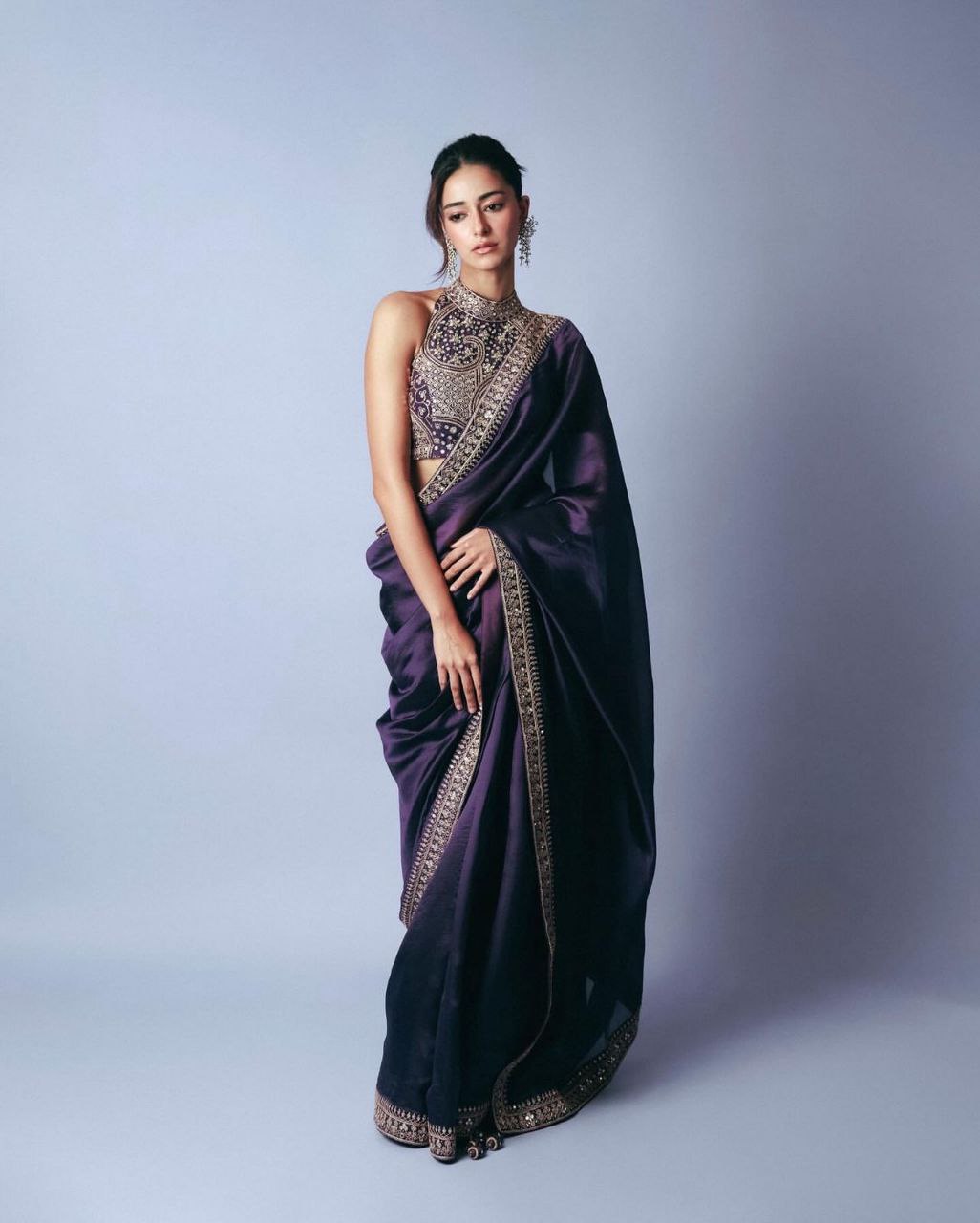 Premium Rangoli Silk Saree with Coding & Sequins Border Work | Designer Wedding, Party & Festive Wear Collection HE-BUY-(P)-77