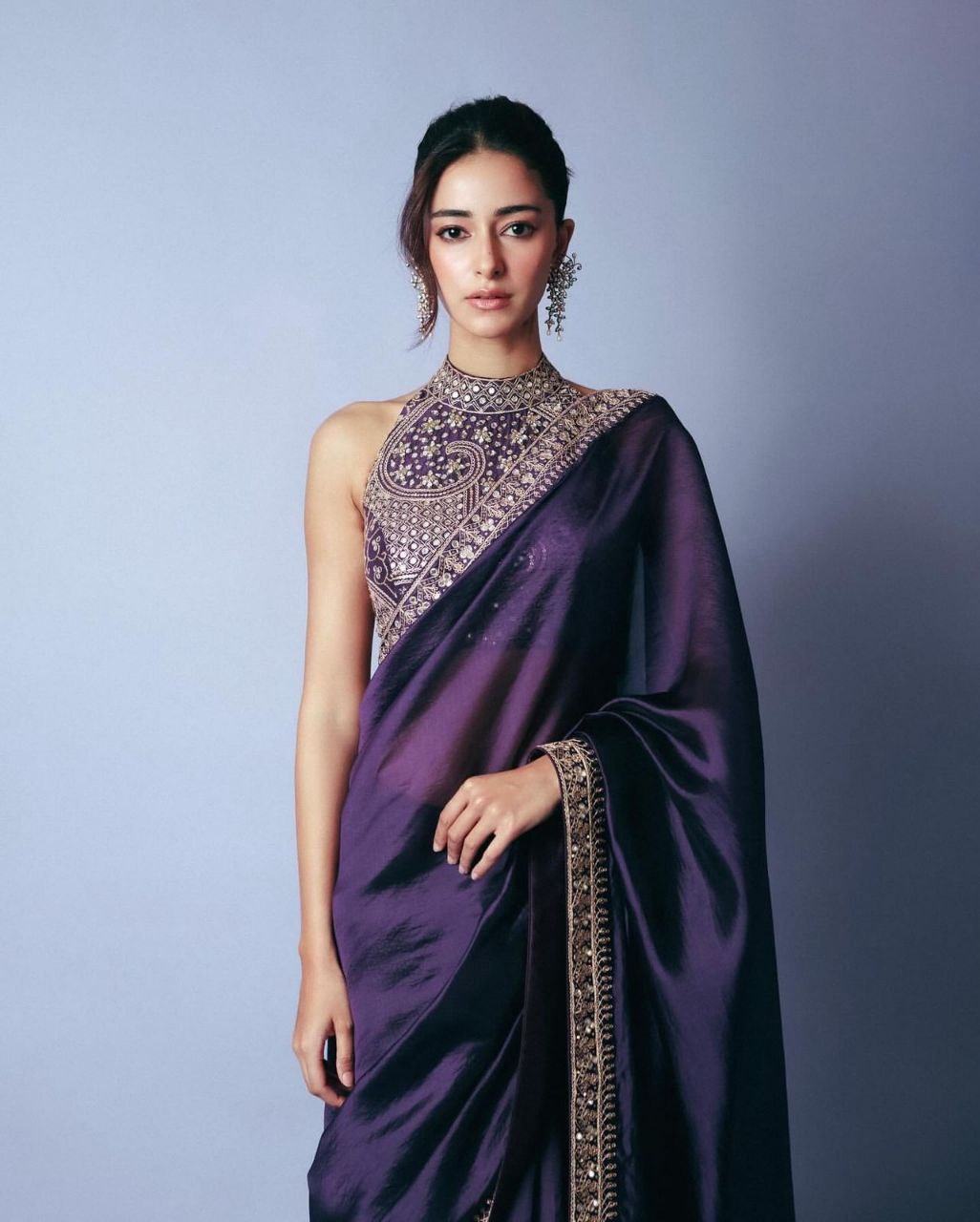 Premium Rangoli Silk Saree with Coding & Sequins Border Work | Designer Wedding, Party & Festive Wear Collection HE-BUY-(P)-77