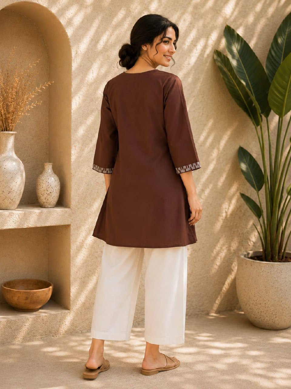 Premium Cotton Kurti Set for Women | ✨ Elegant Co-Ord Set Collection | 👗 Soft & Breathable Cotton | Office, Daily & Casual Wear (L)C-02
