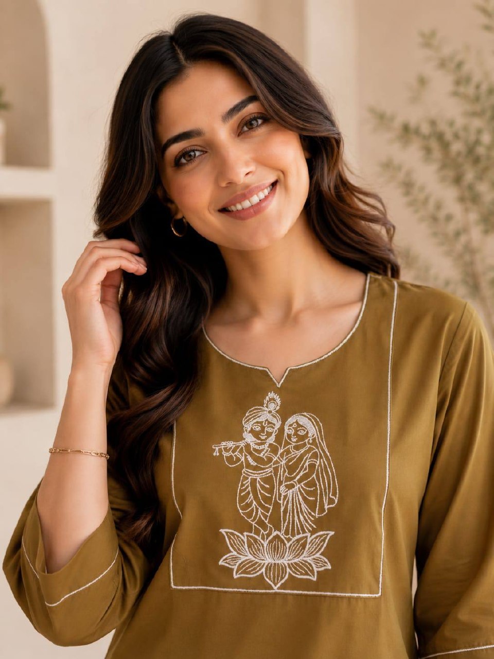 Premium Salab Cotton Kurti Set for Women Co-Ord set Collection | Classy Elegant Ethnic Wear | Soft & Comfortable | Daily & Office Wear (L)C-05