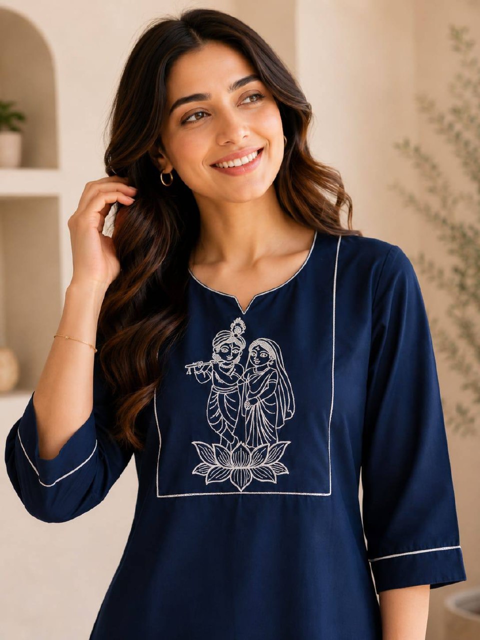 Premium Salab Cotton Kurti Set for Women Co-Ord set Collection | Classy Elegant Ethnic Wear | Soft & Comfortable | Daily & Office Wear (L)C-05