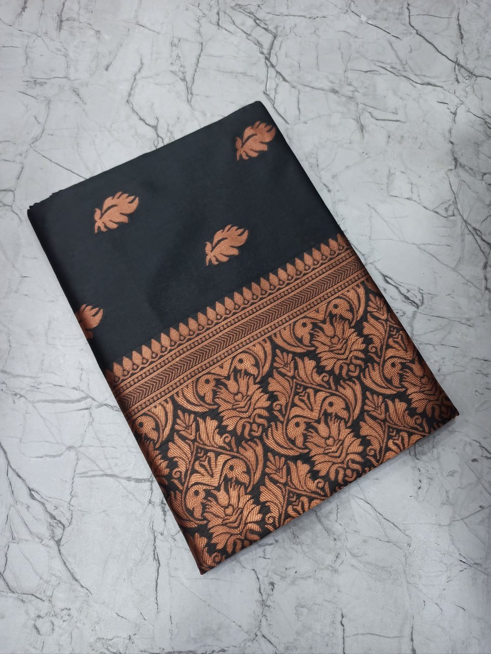 Premium Banarasi Soft Lichi Silk Saree with Rich Pallu & All-Over Jacquard Work | Exclusive Jacquard Border Blouse | 6.20 Meter HE-BUY-(Y)-3020