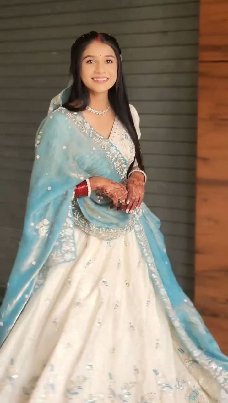 Premium Chinon Lehenga Choli with Embroidery Thread & Sequins Work | Designer Festival, Wedding & Party Wear Collection HE-BUY-(G)-302