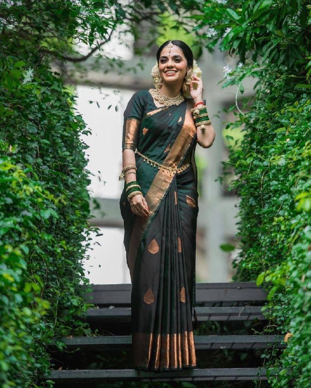 Premium Soft Lichi Silk Saree with Rich Pallu & All-Over Jacquard Work | Exclusive Jacquard Border Blouse | Traditional Wear HE-BUY-(Y)-3080