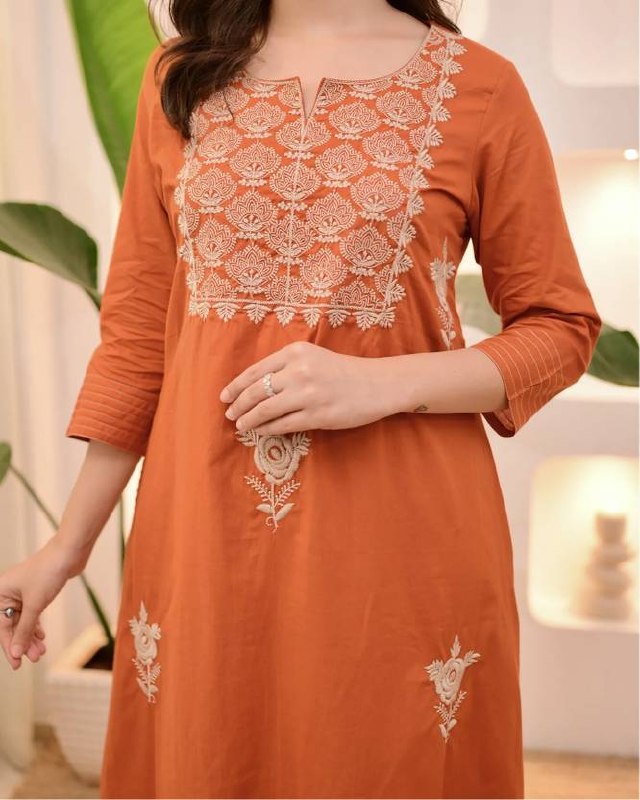 Stylish Viscose Rayon Embroidered Kurta Pant Set with Vichitra Dupatta for Party Wear - Fully Stitched