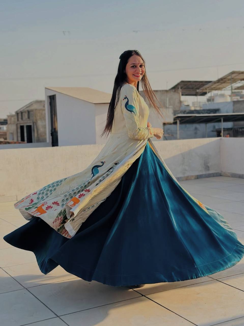 Festival Special Crop Top Lehenga Set with Embroidered Shrug - Fully Stitched