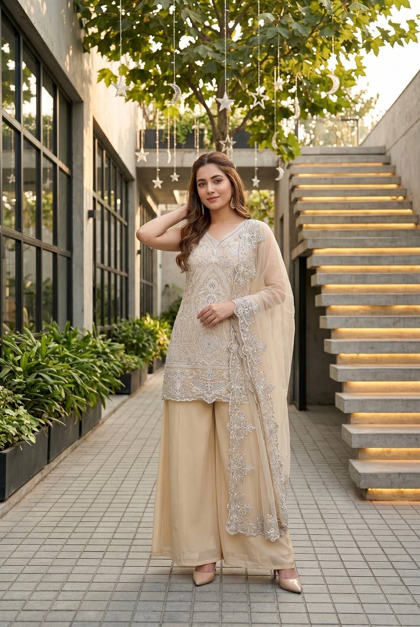 PARTY WEAR DESIGNER 3 PIS SUIT