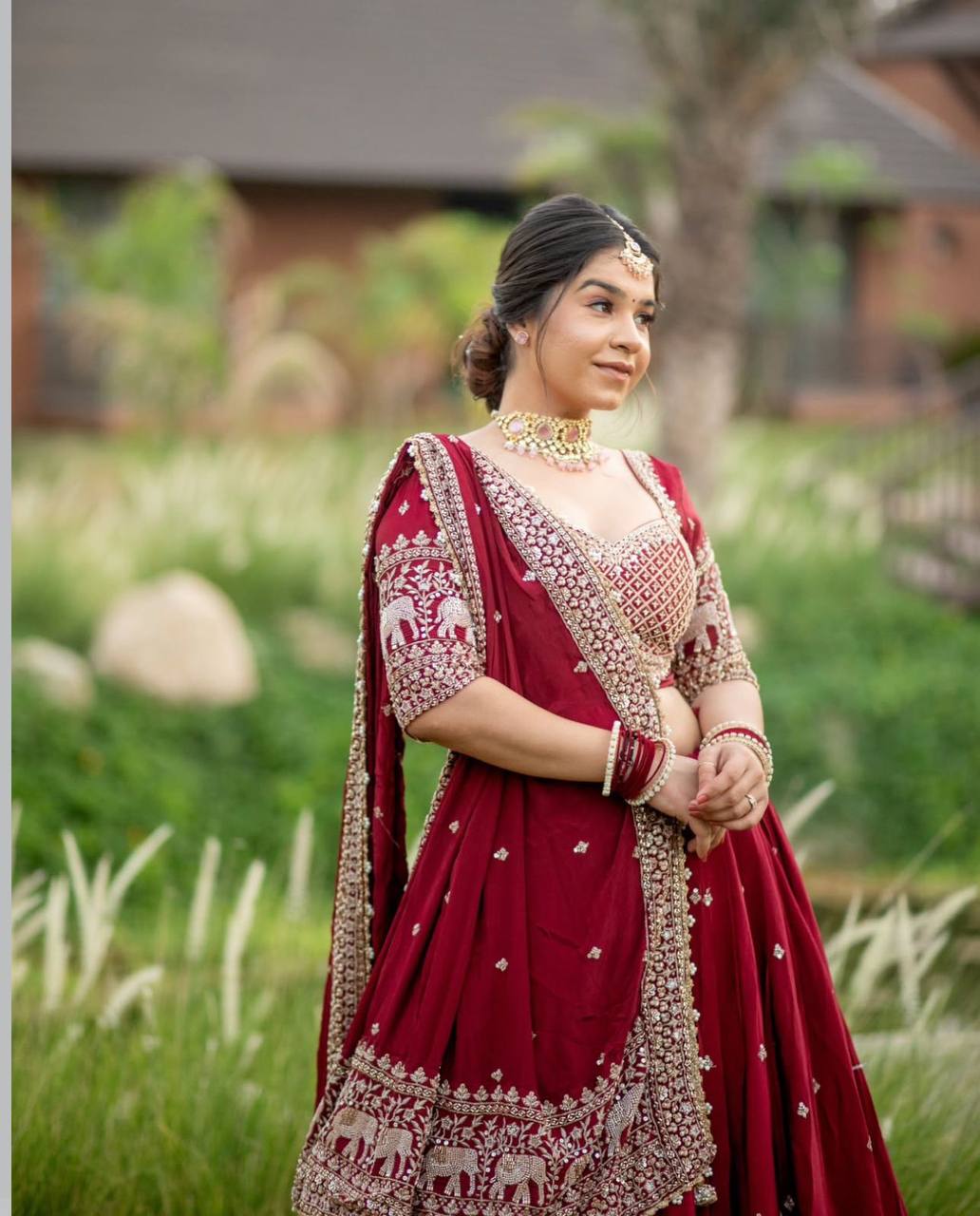 Launching New Festival Fox Georgette Lehenga Choli with Heavy Embroidery and Fancy Dupatta - Fully Stitched