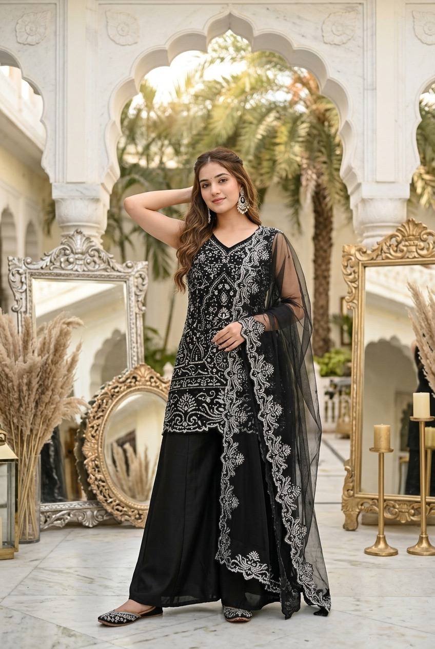 PARTY WEAR DESIGNER 3 PIS SUIT