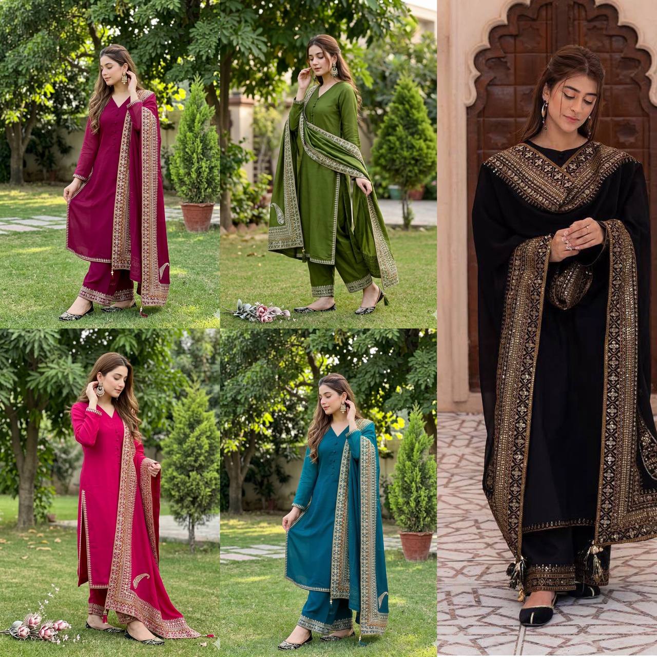 New Designer Eid Special 3-Piece Suit Set