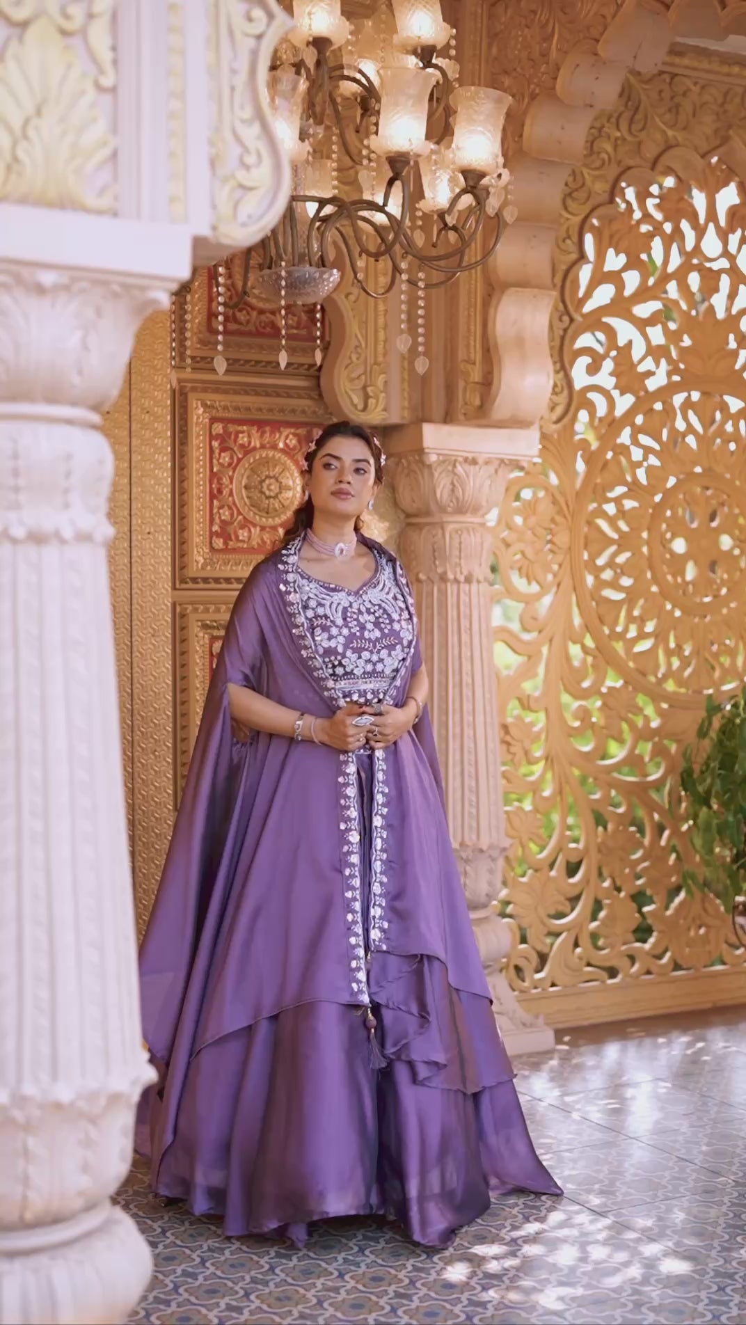 Premium Pure Rangoli Silk Wedding Lehenga Choli for Women | Heavy Moti Beads & Sequence Embroidery | Designer Bridal, Reception & Festive Wear Collection (A)-175